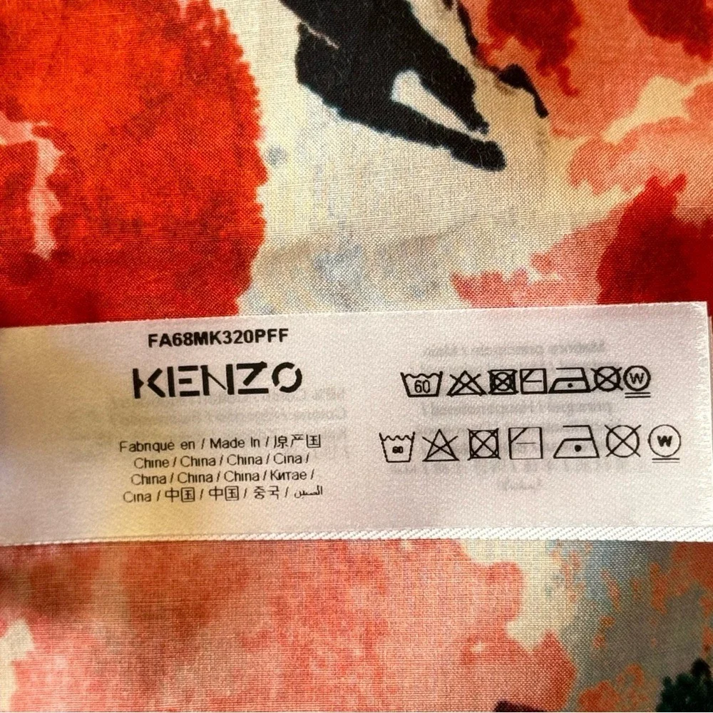 Kenzo nwt silk